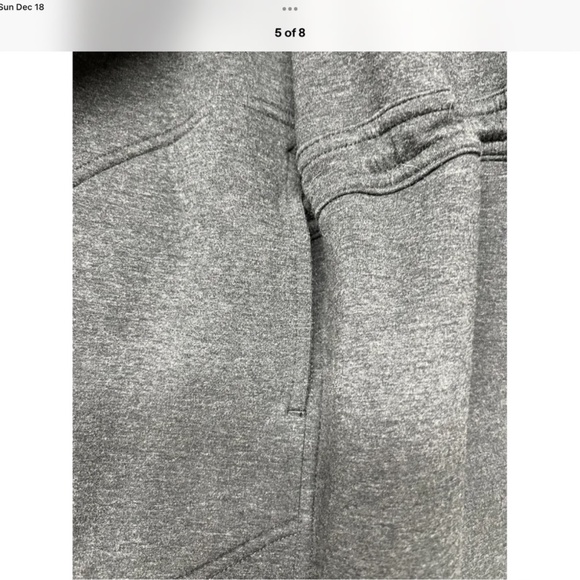 Lululemon city bound wrap  reversible jacket Sz M - Picture 9 of 9